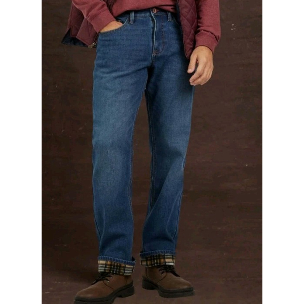 Weatherproof Vintage Fleece Lined Jeans NWT Men's Size 38x32 (C-50)